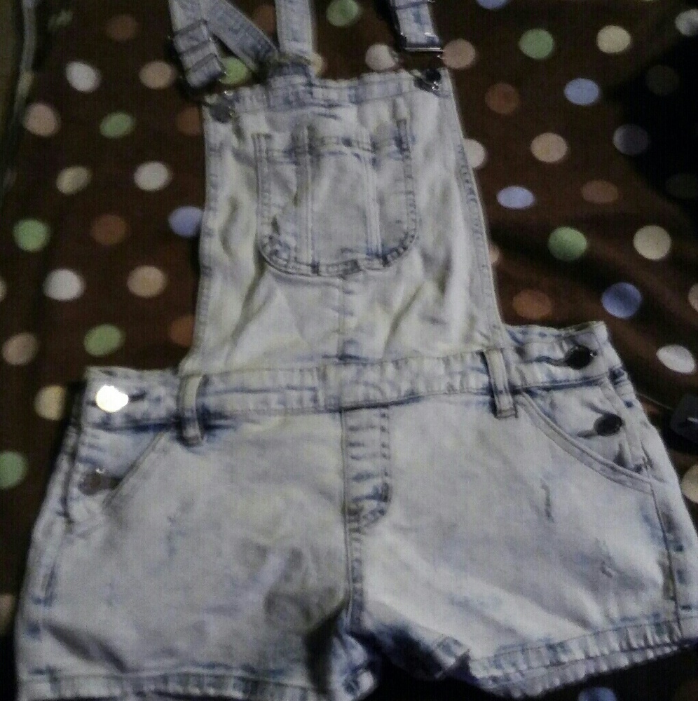 Bebe overall shorts